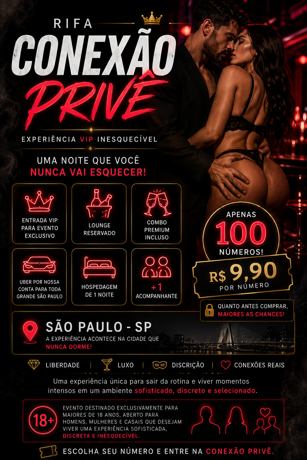 Imagem da rifa CONEXÃO PRIVÊ